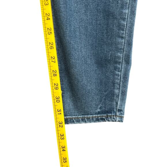 Vintage Genes 1891 Blue Denim Five Pocket Faded Wash Distressed Jeans Size 15 - Picture 8 of 8